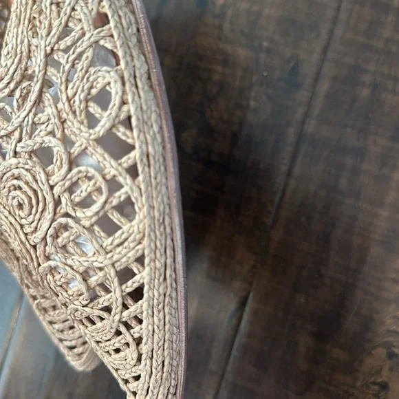 True Vintage Veracruz Artisan Woven Slides Made In Spain Size 37 - Picture 5 of 6